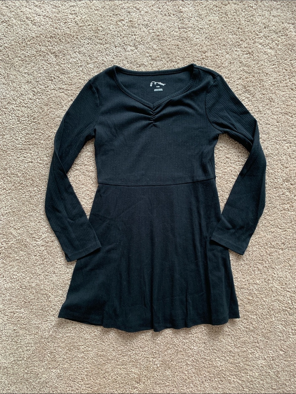 Black art class dress